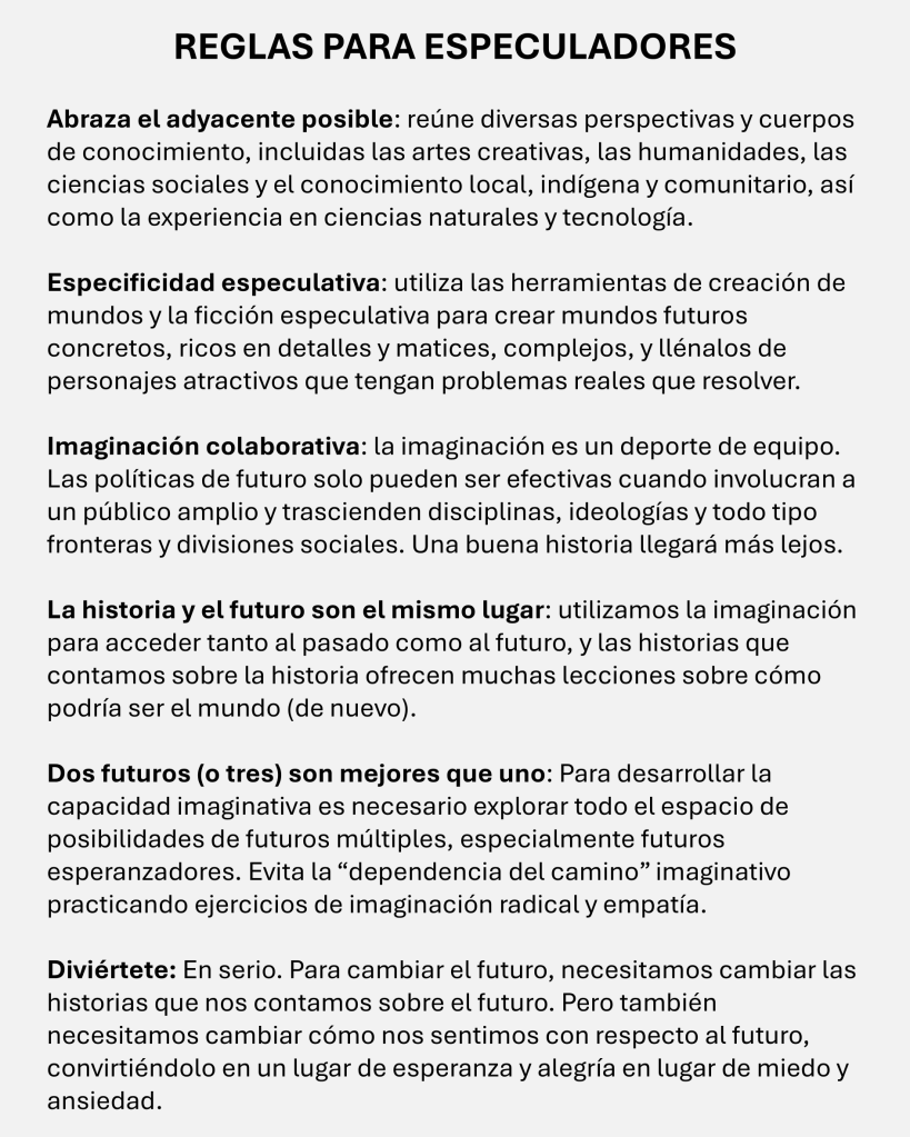 Reglas para especuladores. Como abrazar el Adyacente Posible